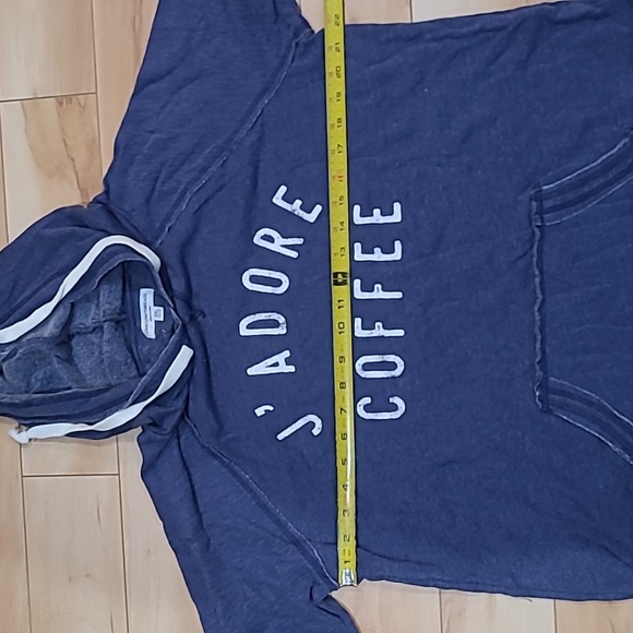 Grayson Threads J'Adore Coffee women's XXL shirt with frayed edges - Picture 6 of 7